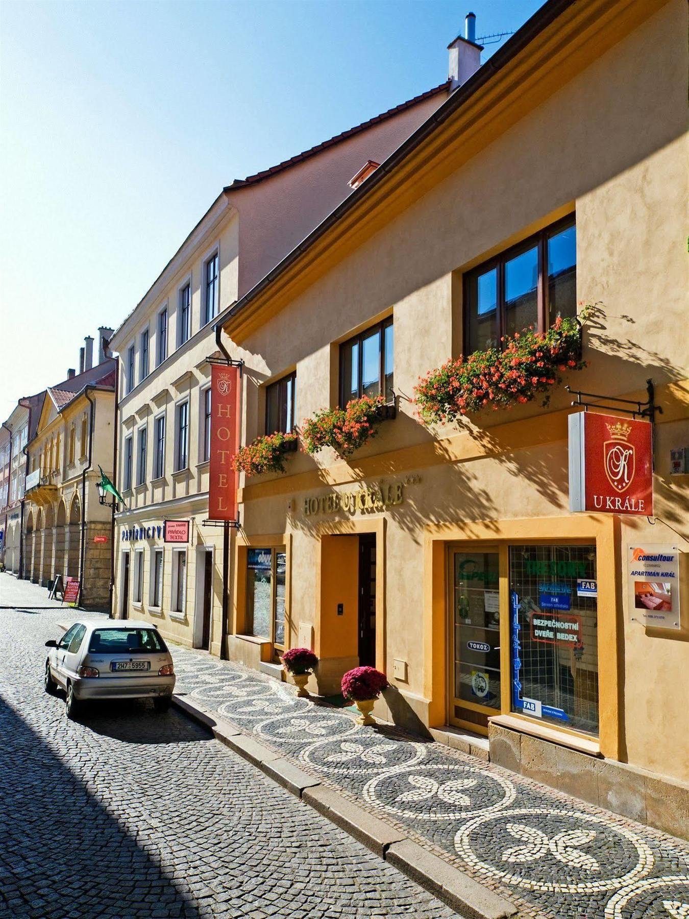 Hotel U Krále Jičín Esterno foto